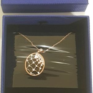 Swarovski Web Pendant Necklace